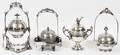 AMERICAN SILVERPLATE SUGAR BOWL  BUTTER DOMES
