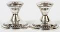 NS CO STERLING SILVER WEIGHTED CANDLEHOLDERS