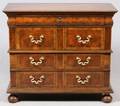 BAKER COLLECTORS EDITION CHARLES II WALNUT CHEST