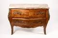 French Louis XV Style Marble Top Commode