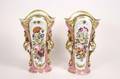 Pair of Early 20th C Old Paris Porcelain Vases