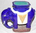 021348 ANTIQUE CHINESE POTTERY ELEPHANTFORM STOOL