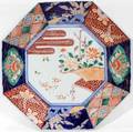 021345 JAPANESE IMARI PORCELAIN CHARGER