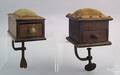 Two small Pennsylvania dovetailed sewing boxes 19th c