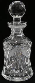 100307 WATERFORD CRYSTAL DECANTER SIGNED 1970