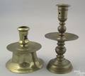 Spanish capstan candlestick 17th c