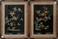 CHINESE ANTIQUE HAND EMBROIDERED SILK PANELS 1958