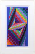 VICTOR VASARELY SERIGRAPH AXO77
