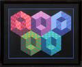 VICTOR VASARELY SERIGRAPH 1988
