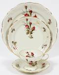 ROSENTHAL MOSS ROSE PORCELAIN PARTIAL SERVICE