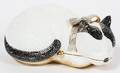 JUDITH LEIBER SLEEPING CAT MINAUDIERE