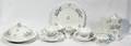 021397 SHELLEY BLUE ROCK BONE CHINA BREAKFAST SET