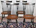 101385 HITCHCOCK SIDE CHAIRS SET OF FOUR