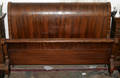 082330 A GRAY CO EMPIRE MAHOGANY SLEIGH BED