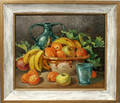 082298 ROMAGNOLI OIL ON CANVAS FRUIT STILL LIFE
