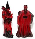 ROYAL DOULTON FLAMB FIGURES TWO