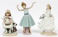 LLADRO PORCELAIN FEMALE FIGURES THREE