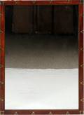CONTEMPORARY MIRROR WALNUT FRAME