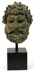 BRONZE HEAD ZEUS