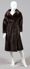 ROBERT MANN BEAVER FUR COAT