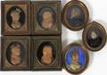 19TH C GERMAN PROFILE WAX PORTRAITS 7
