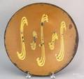 Pennsylvania redware charger 19th c