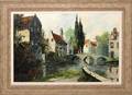 LAARHOVEN OIL ON CANVAS MID 20TH C