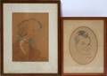 HY VOGEL DRAWING OF A MAN AND A WOMAN 2 PCS