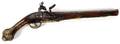 EUROPEAN 65 CAL FLINTLOCK PISTOL 18TH C