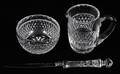 WATERFORD CRYSTAL LETTER OPENER CREAMER  BOWL