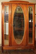 MAHOGANY ARMOIRE C 1880 H 87