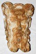 021469 CONTEMPORARY CARVED ONYX FACE 12 X 8