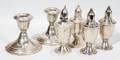 010371 GORHAM  DUCHIN WEIGHTED STERLING CANDLE STICKS