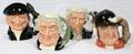 010392 ROYAL DOULTON TOBY MUGS FOUR H 8