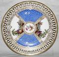 091535 DRESDEN PORCELAIN PLATE 20TH CENTURY DIA9