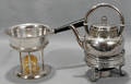 082390 GORHAM SILVER PLATE WATER KETTLE  STAND