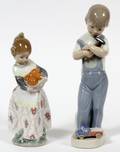 LLADRO PORCELAIN FIGURINES TWO