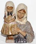 LLADRO GRES FIGURE GROUP MOTHER