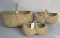 Three woven baskets