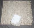 021507 BELGIAN LACE TABLECLOTH 112 X 62 NAPKINS