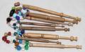 010419 AMERICAN PILLOW LACE BOBBINS C1850 8 PCS