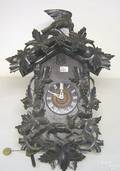 Carved Black Forest cuckoo clock