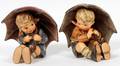 HUMMEL UMBRELLA BOY AND GIRL PORCELAIN FIGURINES 2