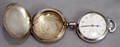 082495 COIN SILVER KEYSTONE HUNTING CASE POCKET WATCH