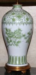 CHINESE CERAMIC LAMP OVERALL