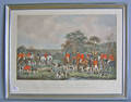 Engraved fox hunt scene after Francis Grant