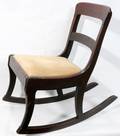 100567 ENGLISH MAHOGANY CHILDS ROCKING CHAIR H295