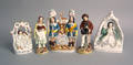 Five Staffordshire figures 19th c