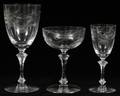 CRYSTAL STEMWARE 26 PIECES