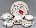 082517 MANCIOLI PORCELAIN LUNCHEON SET